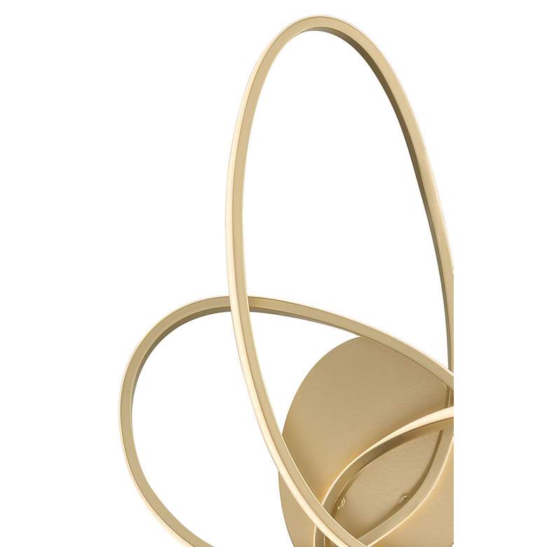 Image 2 George Kovacs Astor 18 1/2" High Soft Gold LED Wall Sconce more views