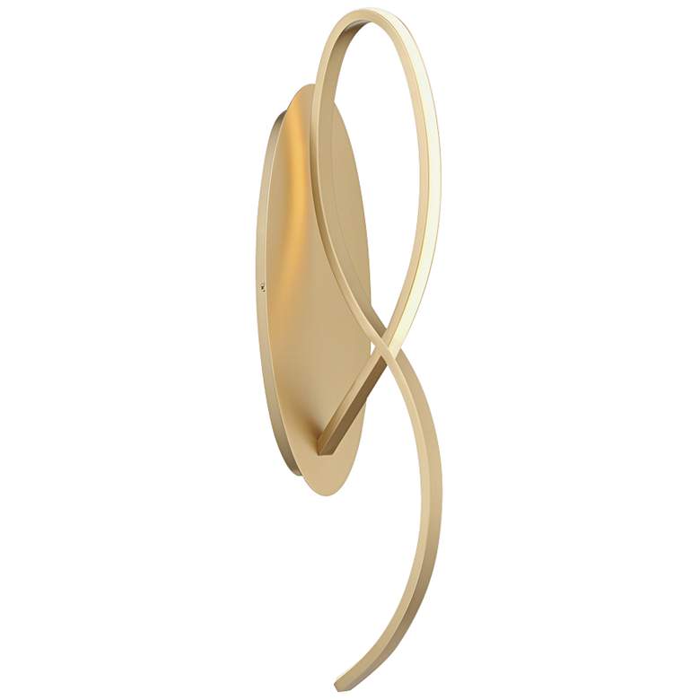 Image 1 George Kovacs Astor 23 1/2" High Soft Gold LED Wall Sconce