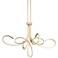 George Kovacs Astor 32" Wide Soft Gold Scroll LED Chandelier