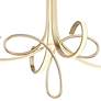 3_George Kovacs Astor 32" Wide Soft Gold Scroll LED Chandelier more views