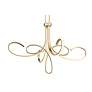 7_George Kovacs Astor 32" Wide Soft Gold Scroll LED Chandelier more views