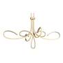 4_George Kovacs Astor 38" Wide Soft Gold Scroll LED Chandelier more views