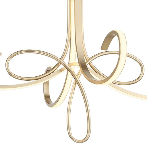 Image 3 George Kovacs Astor LED Soft Gold Chandelier more views