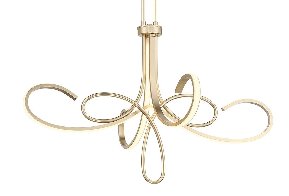 Image 7 George Kovacs Astor LED Soft Gold Chandelier more views
