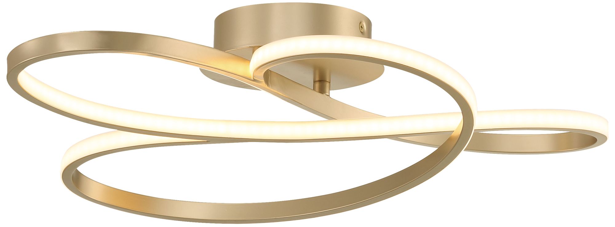 George Kovacs Astor LED Soft Gold Flush Mount