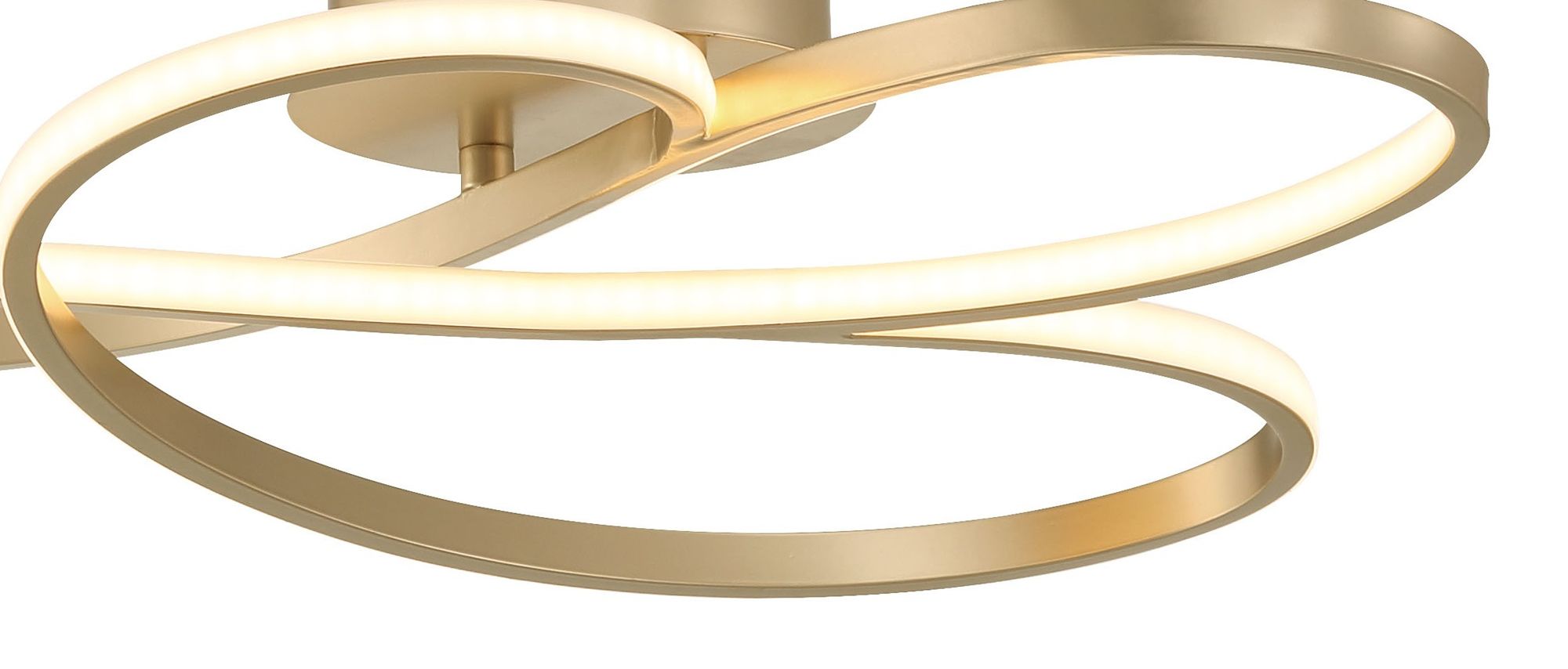 Image 2 George Kovacs Astor LED Soft Gold Flush Mount more views