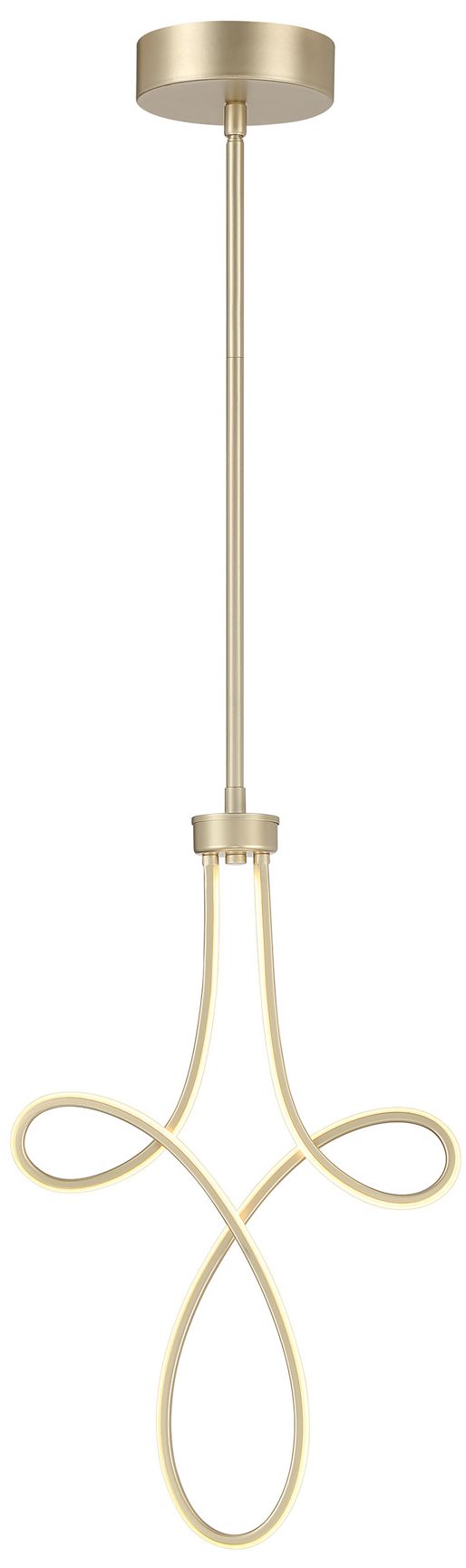 Image 4 George Kovacs Astor LED Soft Gold Mini-Pendant more views