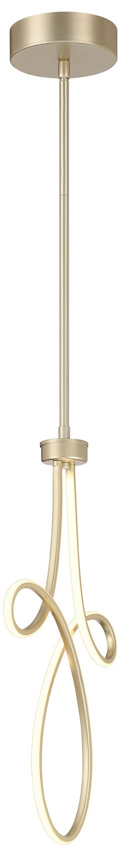 Image 5 George Kovacs Astor LED Soft Gold Mini-Pendant more views