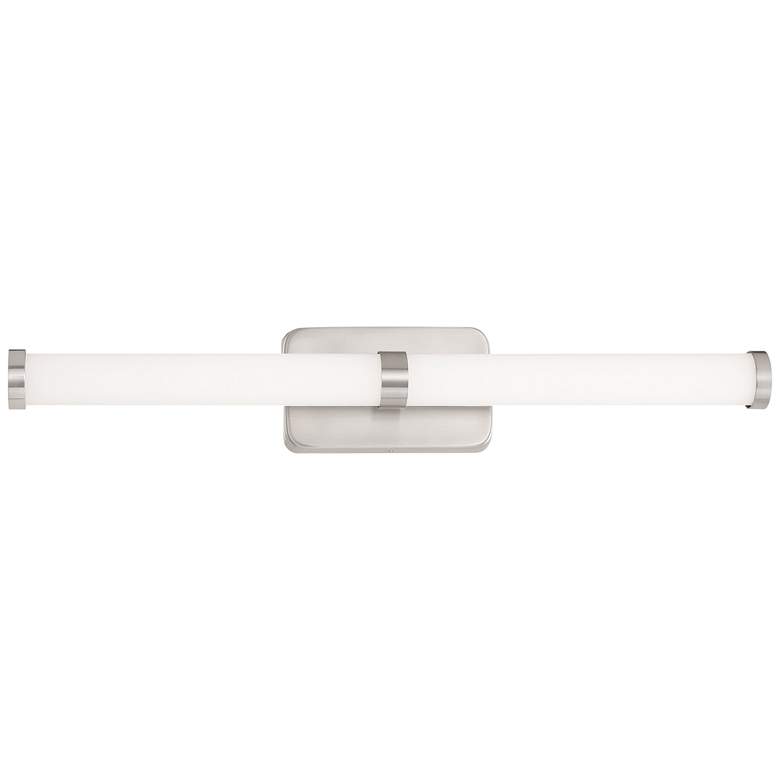 Image 1 George Kovacs Bath Bar 28 inchW Brushed Nickel LED Bath Light