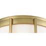 3_George Kovacs Bezel Set 10" Wide Honey Gold LED Ceiling Light more views