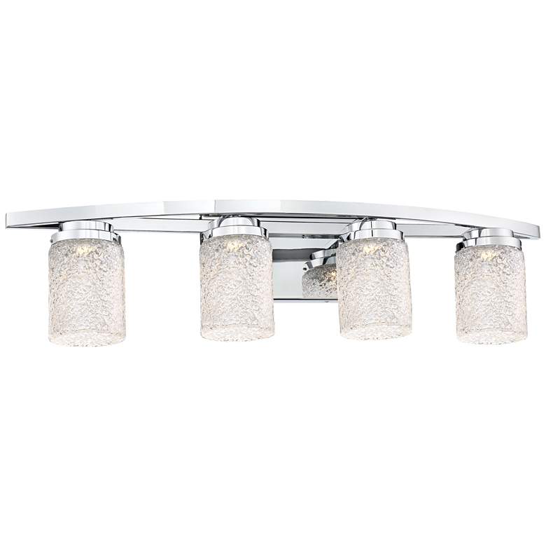 Image 1 George Kovacs Brilliant 32 inch Wide Chrome 4-LED Bath Light