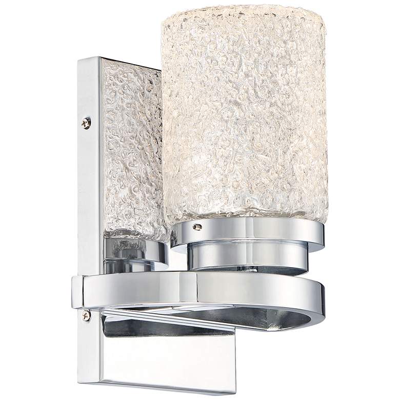 George Kovacs Brilliant 9&quot; High LED Chrome Wall Sconce
