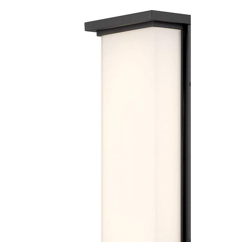 Image 2 George Kovacs Caption 20"H Sand Coal LED Outdoor Wall Light more views
