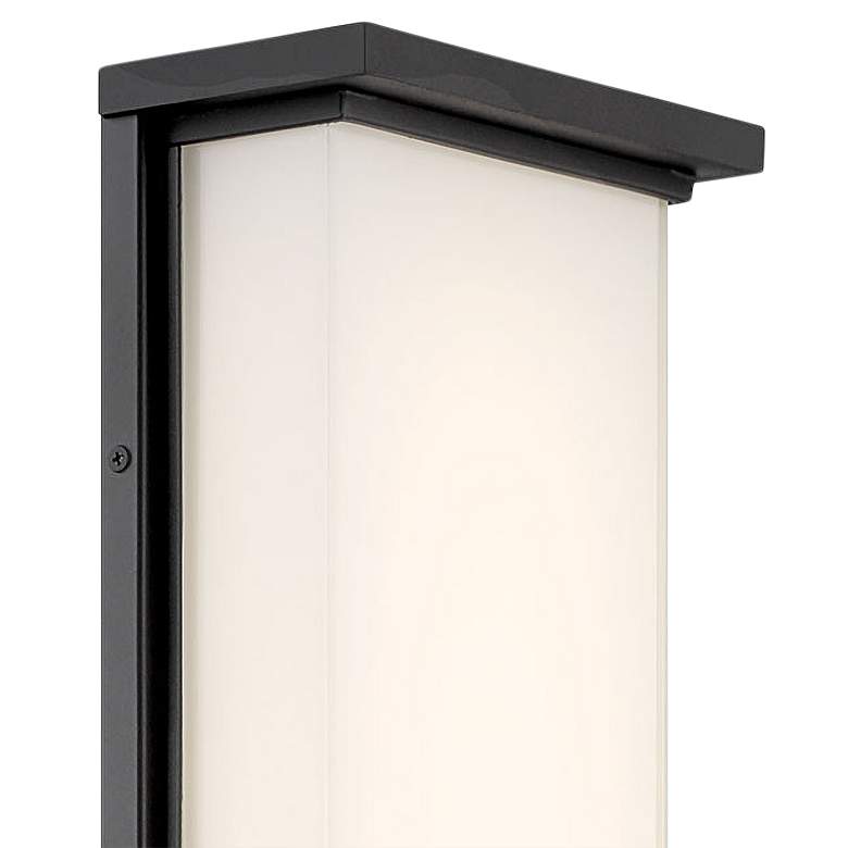 Image 2 George Kovacs Caption 24"H Sand Coal LED Outdoor Wall Light more views