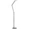 George Kovacs Caswell 65" Adjustable Chiseled Nickel LED Floor Lamp