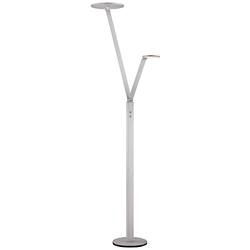 George Kovacs Caswell 71 1/2&quot; Chiseled Nickel LED Task Floor Lamp