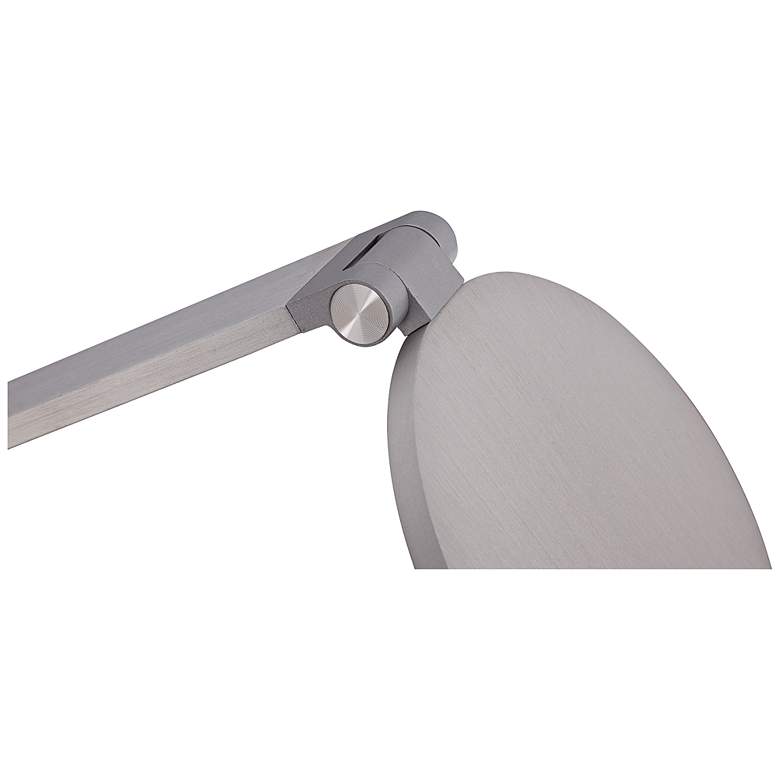 Image 5 George Kovacs Caswell Chiseled Nickel LED Modern Adjustable Desk Lamp more views