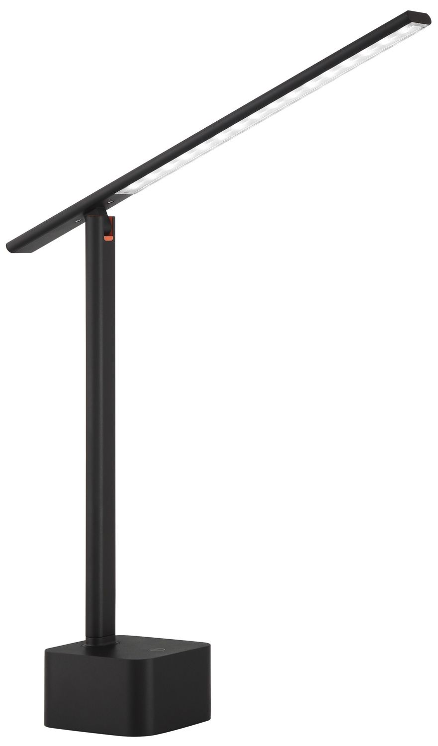 George Kovacs CCT LED 14.25-in Black Rechargable Desk Lamp with Metal Shade