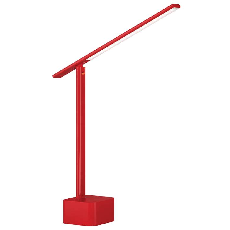 Image 1 George Kovacs Chapman 14 1/4" Red LED Accent Table Lamp