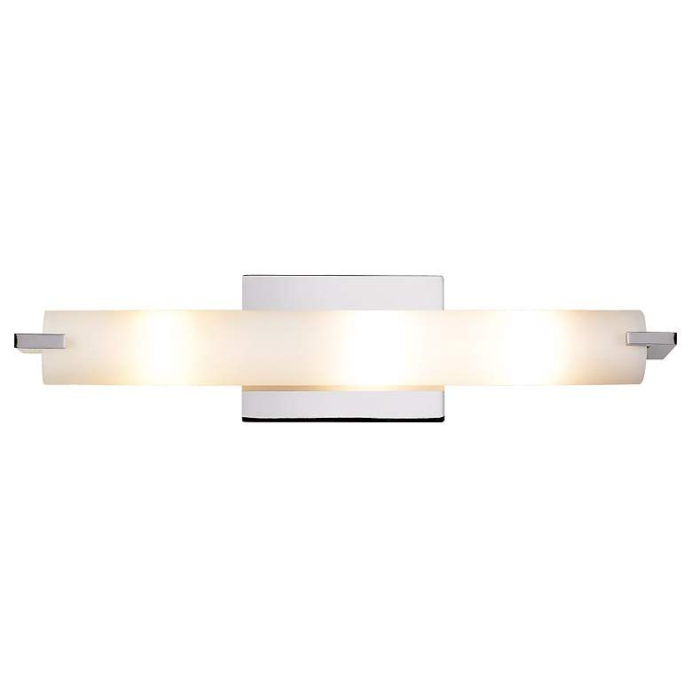 Image 3 George Kovacs Chrome 20 1/2 inch Wide ADA Bathroom Light