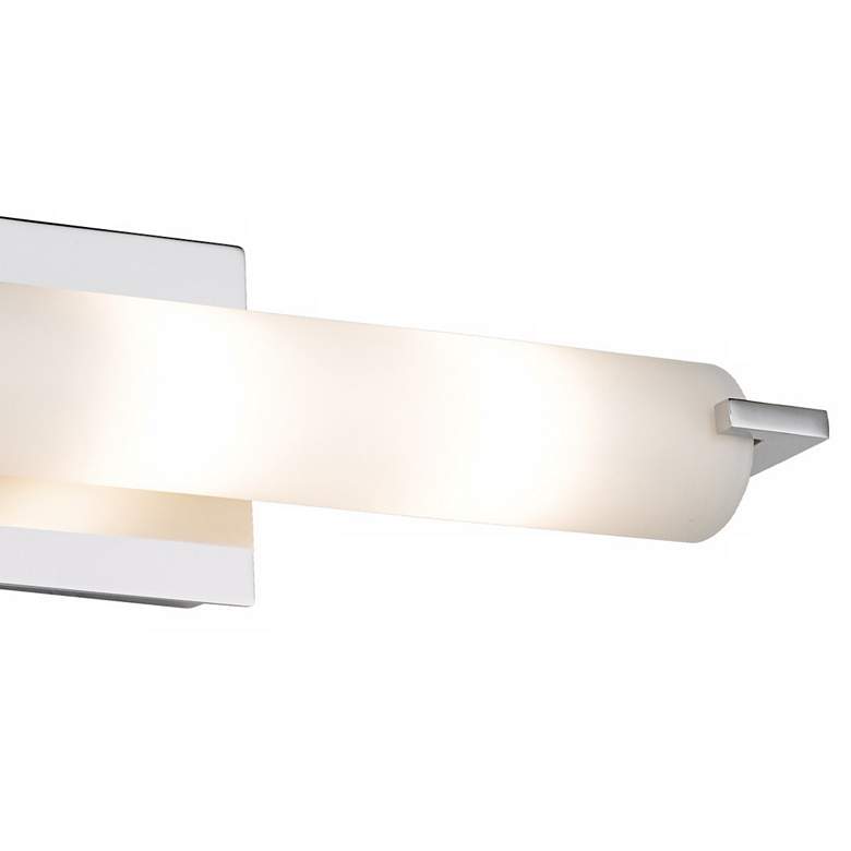 Image 4 George Kovacs Chrome 20 1/2 inch Wide ADA Bathroom Light more views