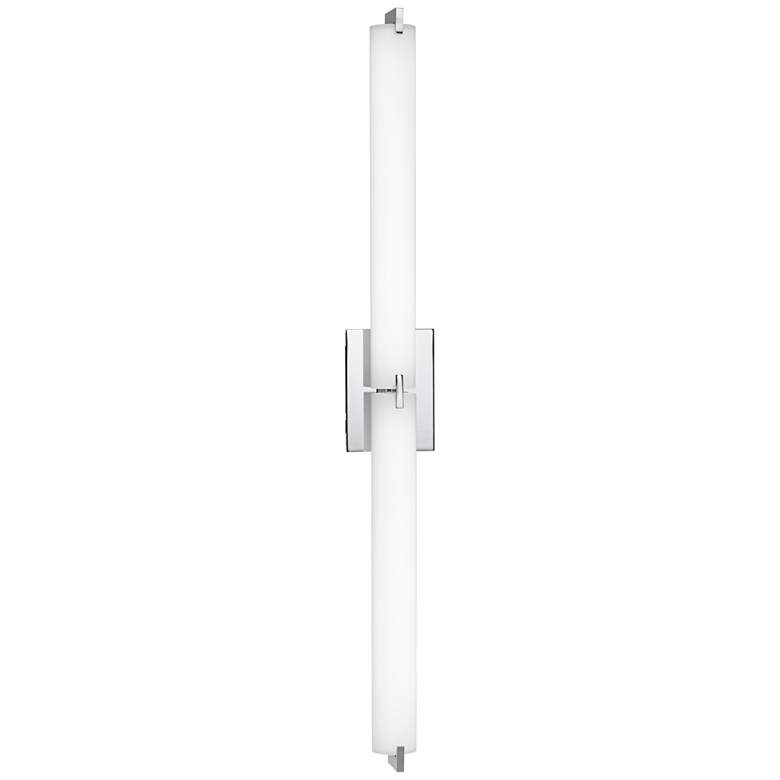 Image 6 George Kovacs Chrome 39 1/2" Wide LED Bathroom Light more views