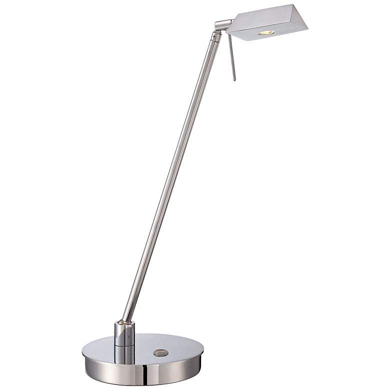 George Kovacs Chrome Tented LED Desk Lamp