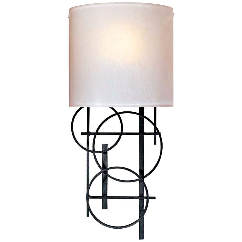 Image 2 George Kovacs Circles Collection 18" High Wall Sconce