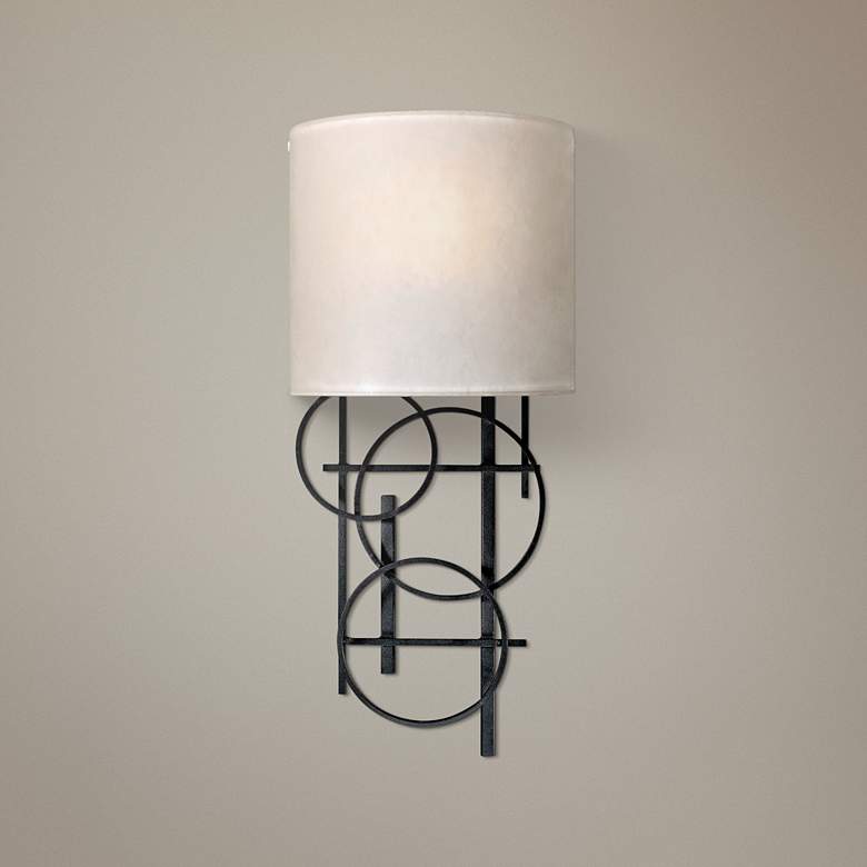 Image 1 George Kovacs Circles Collection 18" High Wall Sconce