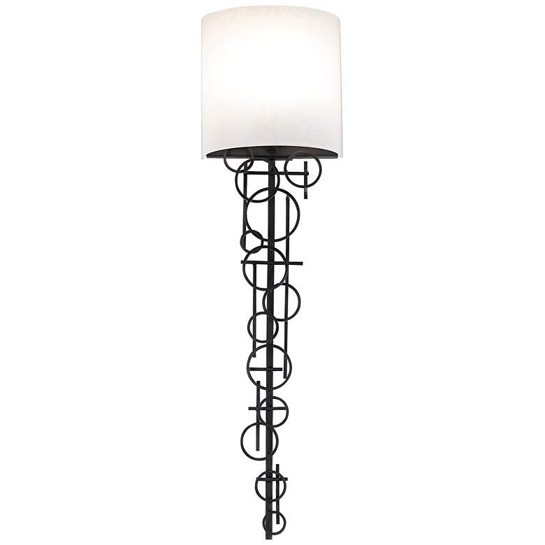 Image 2 George Kovacs Circles Collection 30” High Wall Sconce