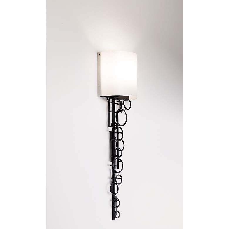 Image 3 George Kovacs Circles Collection 30” High Wall Sconce more views