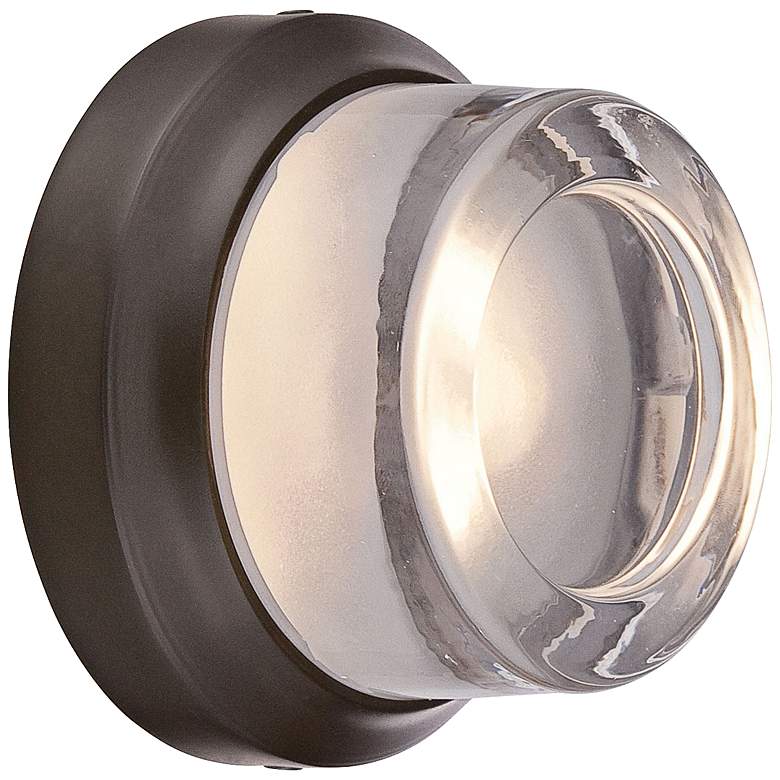 Image 2 George Kovacs Comet 5" High Bronze LED Outdoor Wall Light