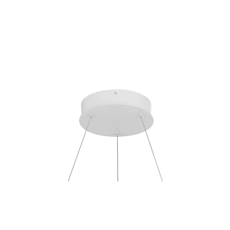 Image 5 George Kovacs Conc 1-Light LED Matte White Pendant more views
