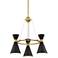 George Kovacs Conic 20" Wide Honey Gold Chandelier