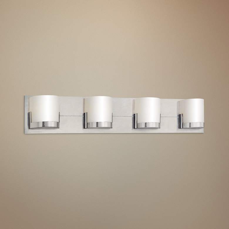 Image 1 George Kovacs Convex 29" Wide Bathroom Wall Light