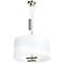 George Kovacs Counter Weights 24" Wide Pendant Light