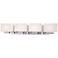 George Kovacs Cubism 29 1/2" Wide Chrome Bath Light