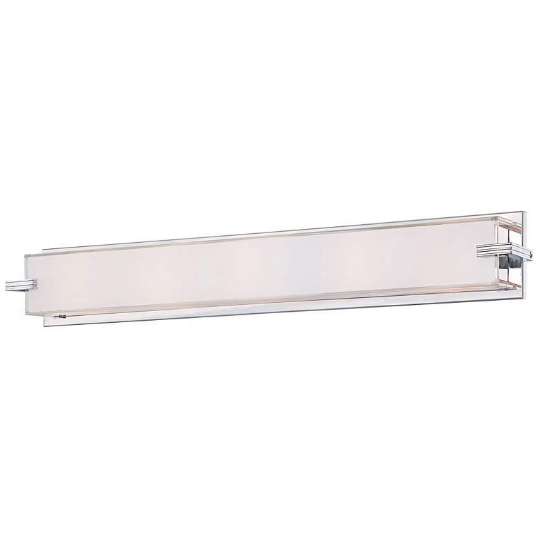 Image 1 George Kovacs Cubism Collection 30" Wide Bath Wall Light