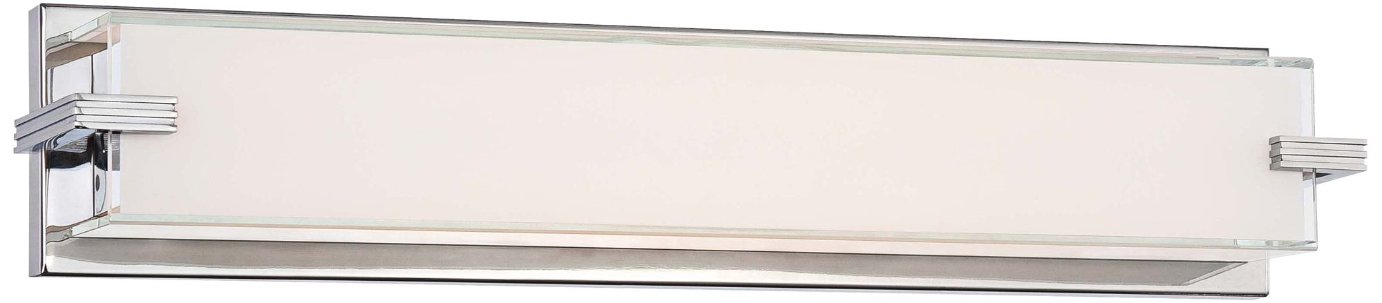 George Kovacs Cubism LED Chrome Bath