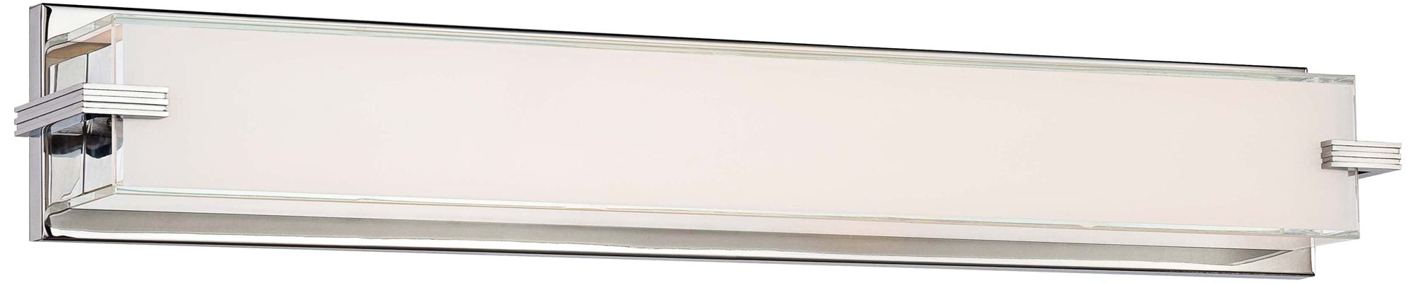 Image 2 George Kovacs Cubism LED Chrome Vanity Light