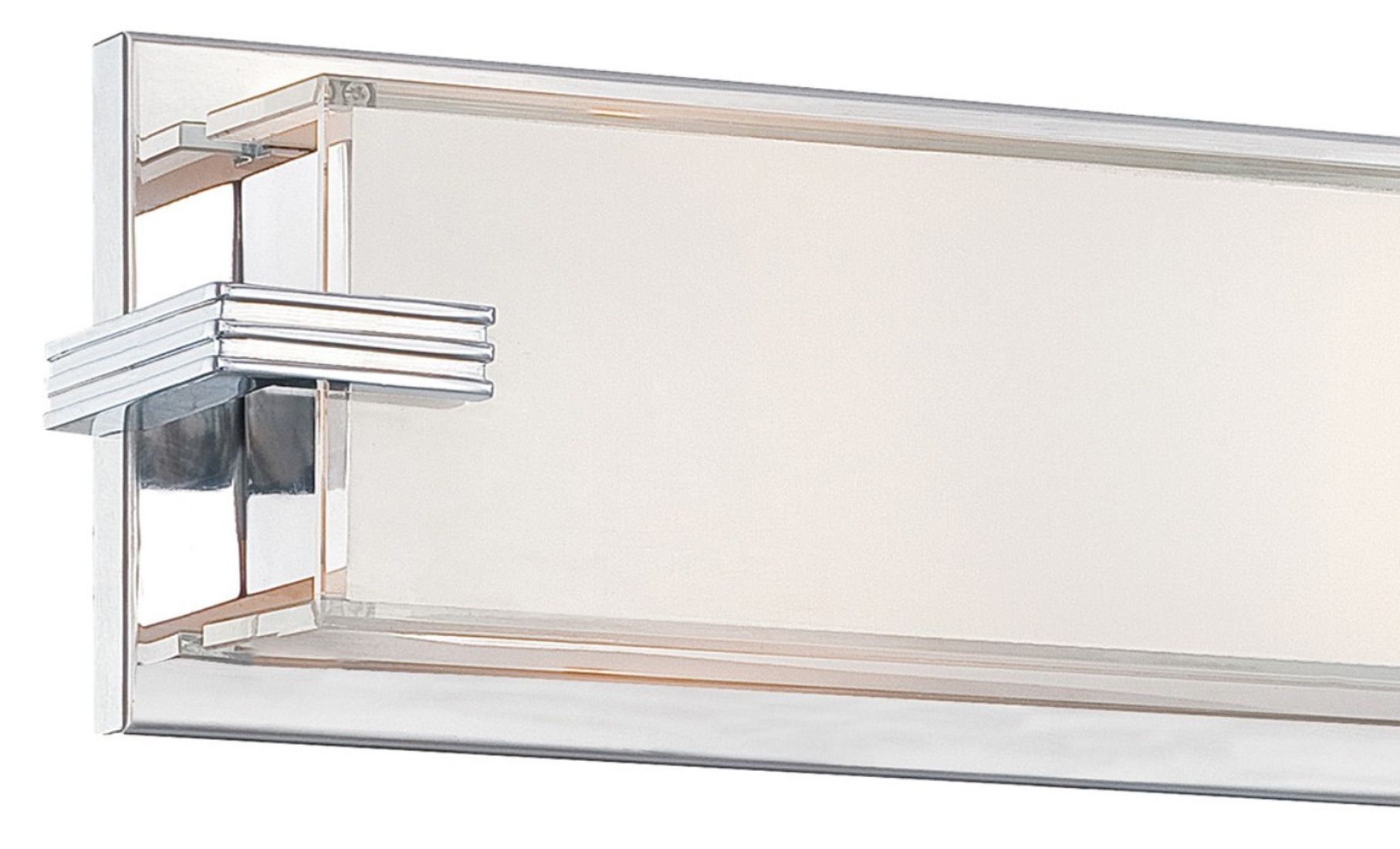 Image 3 George Kovacs Cubism LED Chrome Vanity Light more views