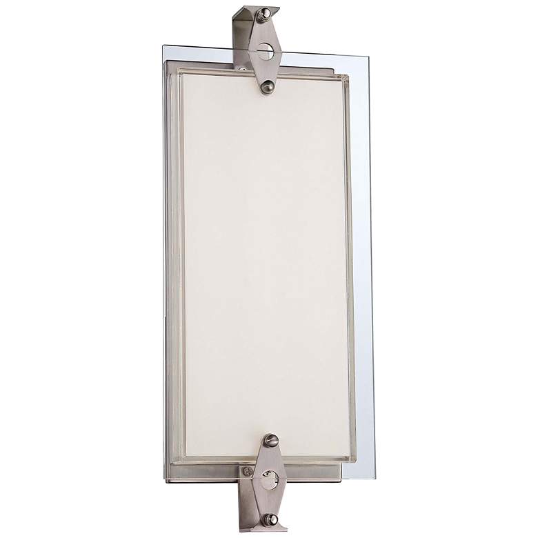 Image 1 George Kovacs Cufflink 14 3/4" High LED Glass Wall Sconce