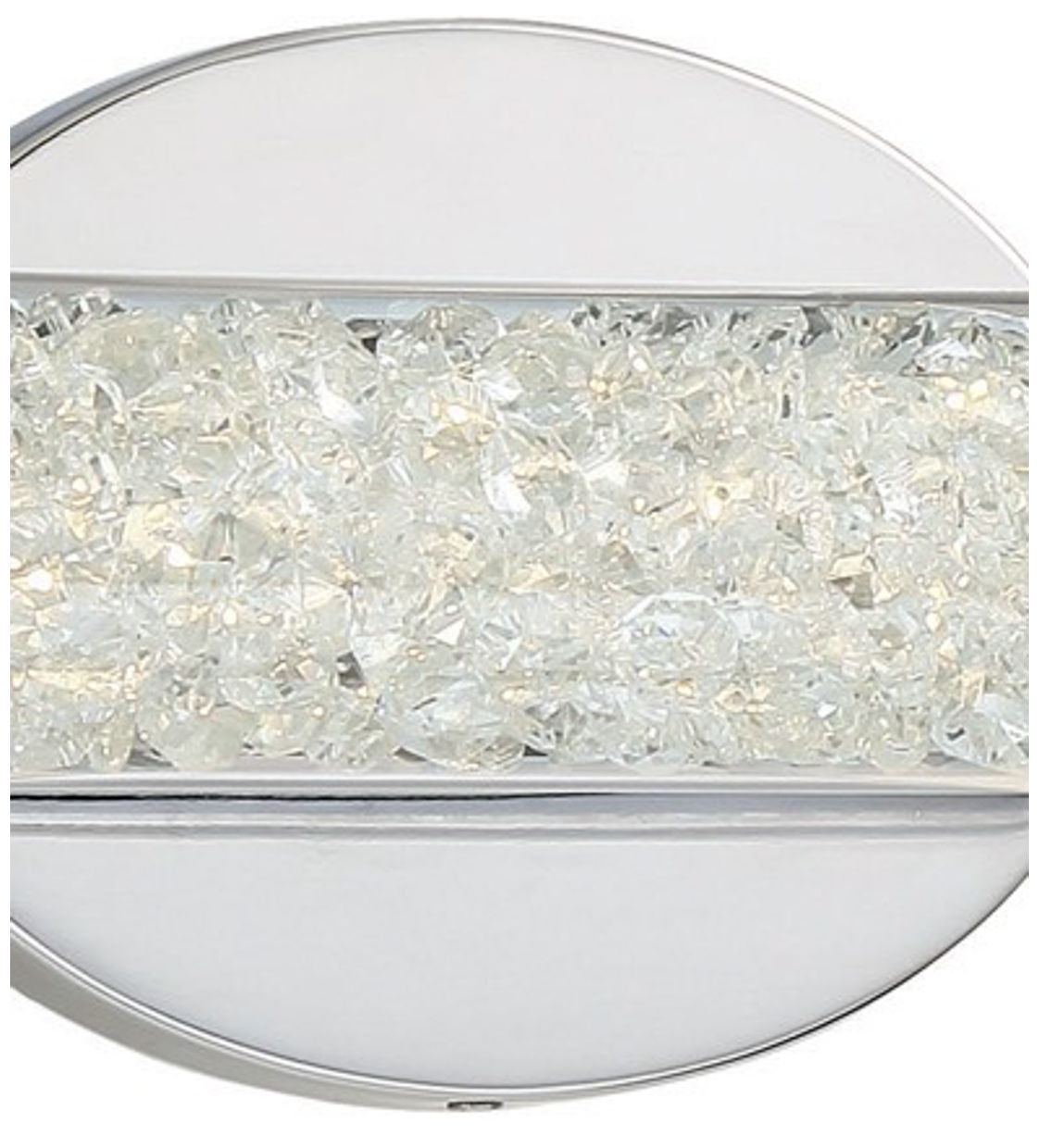 Image 4 George Kovacs Diamonds 12" Wide LED Chrome Bath Light more views