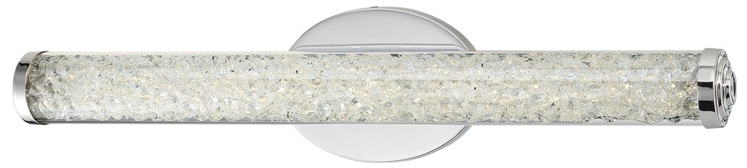 Image 7 George Kovacs Diamonds 24" Wide LED Chrome Bath Light more views