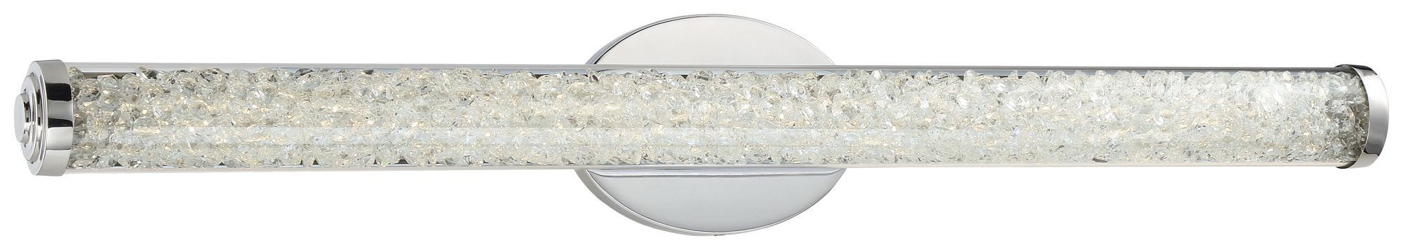 Image 3 George Kovacs Diamonds LED Chrome Vanity Light more views