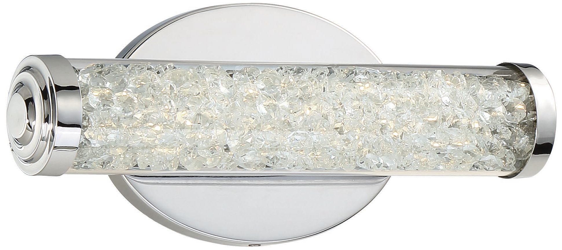 George Kovacs Diamonds LED Chrome Vanity Light