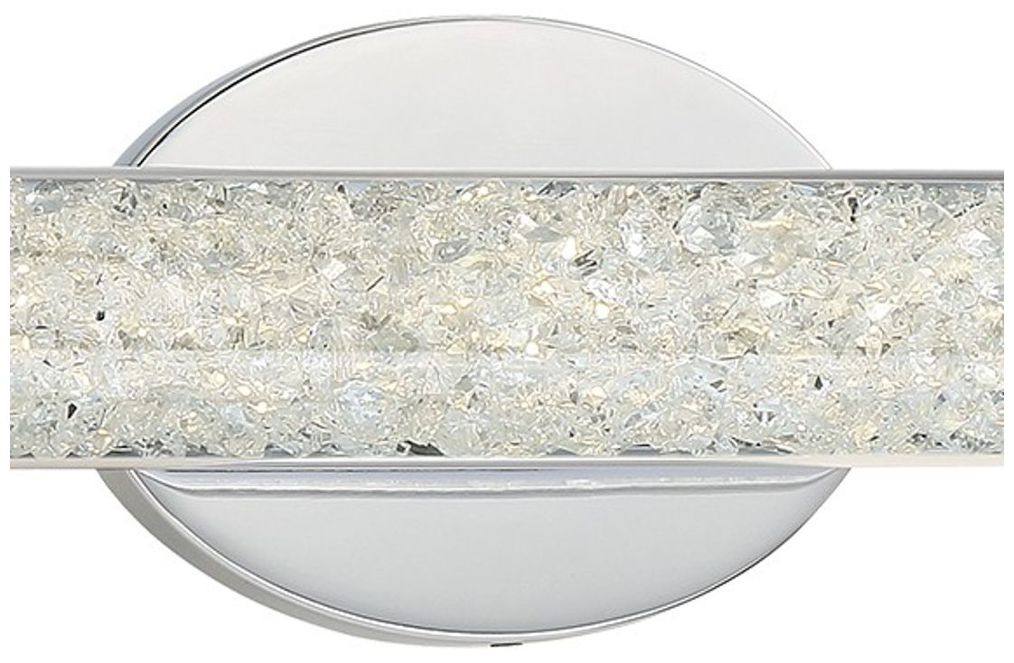 Image 5 George Kovacs Diamonds LED Chrome Vanity Light more views
