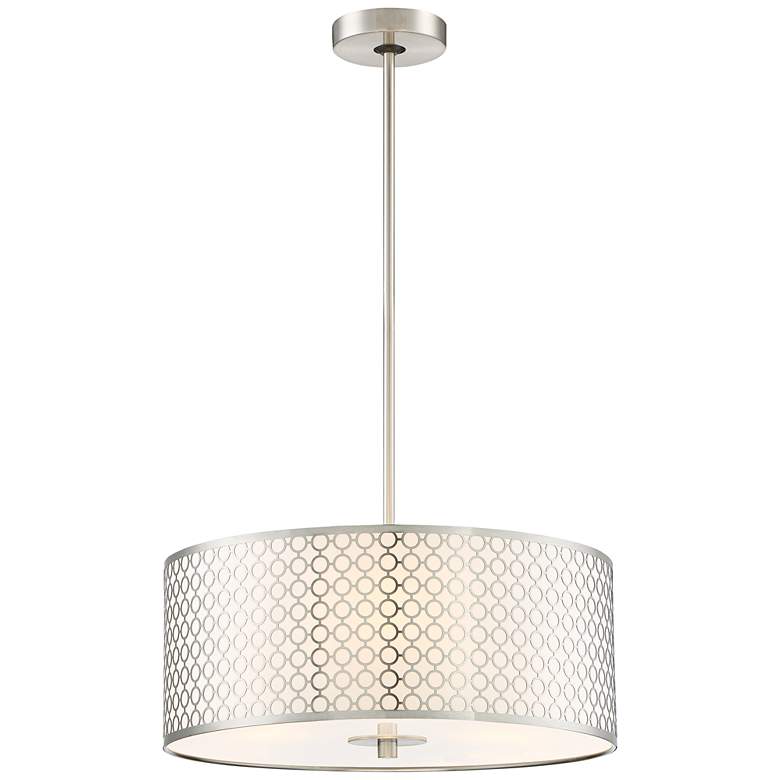 George Kovacs Dots 18&quot; Wide Brushed Nickel Pendant Light more views