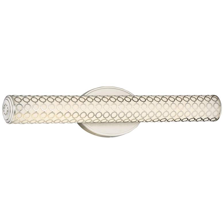 Image 1 George Kovacs Dots 24 1/2"W LED Brushed Nickel Bath Light