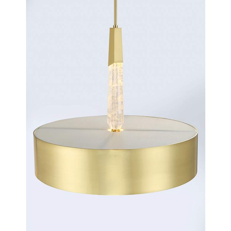 Image 5 George Kovacs Drifting Droplets 5-Light LED Vintage Brass Pendant more views